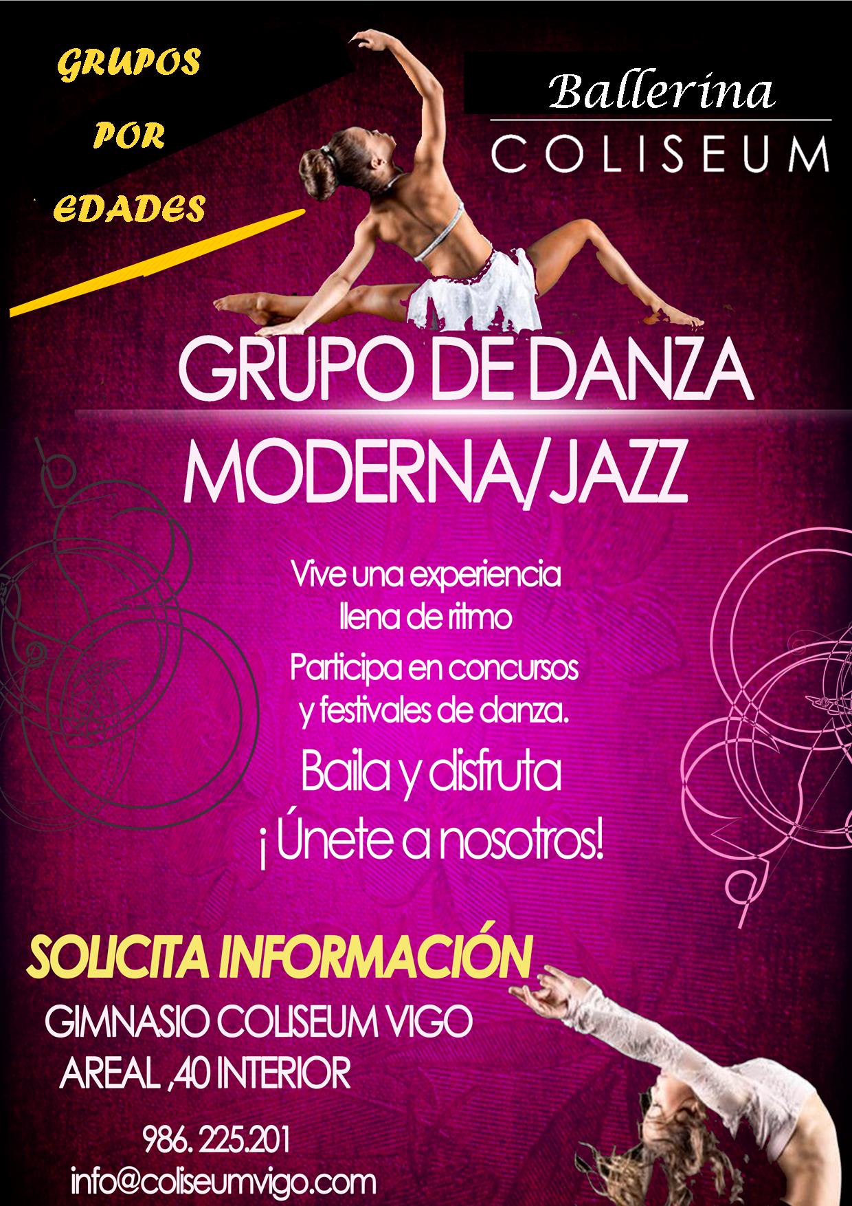 CARTEL BAILE MODERNO